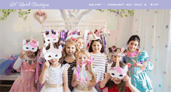 Desktop Screenshot of lillambboutique.com
